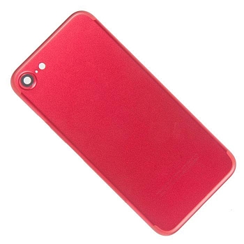 Корпус для iPhone 7 красный царапина